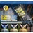 Lot de 5x Lampadaires solaires de rue / parking - Série POWER ULTRA V2 CCT (Couleur Changeante en Température) - 500 Watts - 2400 Lumens - Angle 140*70° - IP66 - 69 x 27 x 7 cm - Télécommande - Détecteur de mouvement - Tube d’insertion 45 mm