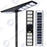 Lampadaire solaire pour extérieur - Série OVNI SATELLITE - 500 Watts - Angle 240° - IP65 - 117 x 24 x 12 cm - Diamètre tube d’insertion 76/60mm - 3 Modes - Télécommande - Détecteur de mouvement - Capteur crépusculaire - 3000k