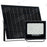 Lot de 2x Projecteurs LED solaires - Série SECURITY ULTRA - 300 Watts - 1500 Lumens - Angle 120° - IP65 - Lampe 24 x 23 x 5 cm - Panneau solaire MONOCRISTALLIN 38 x 24 x 2 cm - Télécommande - 6500k - Mode de détection sans veille (0-100% - 1 minute)