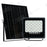 Lot de 4x Projecteurs LED solaires - Série SECURITY ULTRA - 150 Watts - 900 Lumens - Angle 120° - IP65 - Lampe 21 x 20 x 5 cm - Panneau solaire MONOCRISTALLIN 23 x 21 x 2 cm - Télécommande - 6500k - Mode de détection sans veille (0-100% - 1 minute)
