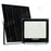 Lot de 2x Projecteurs LED solaires - Série SECURITY ULTRA - 700 Watts - 4000 Lumens - Angle 120° - IP65 - Lampe 37 x 36 x 5 cm - Panneau solaire MONOCRISTALLIN 45 x 42 x 3 cm - Télécommande - 6500k - Mode de détection sans veille (0-100% - 1 minute)