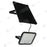 Lot de 8x Projecteurs LED solaires - Série SECURITY V1 - 600 Watts - 9600 Lumens - Angle 120*60° - IP65 - Lampe 26 x 25 x 6 cm - Panneau solaire MONOCRISTALLIN 37 x 26 x 2 cm - Avec détecteur de mouvement - Télécommande - 4000k/6000k