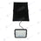 Lot de 8x Projecteurs LED solaires - Série SECURITY V1 - 600 Watts - 9600 Lumens - Angle 120*60° - IP65 - Lampe 26 x 25 x 6 cm - Panneau solaire MONOCRISTALLIN 37 x 26 x 2 cm - Avec détecteur de mouvement - Télécommande - 4000k/6000k