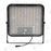 Lot de 8x Projecteurs LED solaires - Série SECURITY V1 - 600 Watts - 9600 Lumens - Angle 120*60° - IP65 - Lampe 26 x 25 x 6 cm - Panneau solaire MONOCRISTALLIN 37 x 26 x 2 cm - Avec détecteur de mouvement - Télécommande - 4000k/6000k