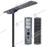 Lot de 4x Lampes de rue solaires - Série STARSHIP ULTRA 8500 - Rendu lumineux 2000 Watts - 8500 Lumens - Couleur 3000k - Angle 150x70° - IP65 - Structure aluminium - Dimensions 134 x 36 x 16 cm - Tube d'insertion 76mm - Contrôle intelligent - Capteur PIR