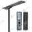 Lampe de rue solaire - Série STARSHIP ULTRA 8500 - Rendu lumineux 2000 Watts - 8500 Lumens - Couleur 3000k - Angle 150x70° - IP65 - Structure aluminium - Dimensions 134 x 36 x 16 cm - Tube d'insertion 76mm - Contrôle intelligent - Capteur PIR