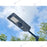 Lampe de rue solaire - Série STARSHIP - Rendu lumineux 800 Watts - 2400 Lumens - Couleur 4000K - Angle 150x70° - IP65 - Dimensions 70 x 30 x 8 cm - Tube d'insertion 45mm - Avec détecteur de mouvement - Télécommande - 3 modes de fonctionnement