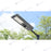 Lot de 5x Lampes de rue solaires - Série STARSHIP - Rendu lumineux 800 Watts - 2400 Lumens - Couleur 4000K - Angle 150x70° - IP65 - Dimensions 70 x 30 x 8 cm - Tube d'insertion 45mm - Avec détecteur de mouvement - Télécommande - 3 modes de fonctionnement