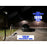 Lampe de rue solaire - Série STARSHIP ULTRA 6500 - Rendu lumineux 1800 Watts - 6500 Lumens - Couleur 6000k - Angle 150x70° - IP65 - Structure aluminium - Dimensions 112 x 36 x 16 cm - Tube d'insertion 76mm - Contrôle intelligent - Capteur PIR