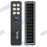 Lampe de rue solaire - Série STARSHIP ULTRA BLACK - Rendu lumineux 1600 Watts - 4400 Lumens - 3000k - Angle 140*70° - IP65 - Structure aluminium - Dimensions 98 x 22 x 8 cm - Tube 60mm - Contrôle intelligent - Détecteur de mouvement - Télécommande