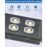 Lampe de rue solaire - Série STARSHIP ULTRA BLACK - Rendu lumineux 1600 Watts - 4400 Lumens - 3000k - Angle 140*70° - IP65 - Structure aluminium - Dimensions 98 x 22 x 8 cm - Tube 60mm - Contrôle intelligent - Détecteur de mouvement - Télécommande
