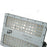 Lot de 16x Projecteurs LED filaires - Série ELITE - 100 Watts - 12 000 Lumens - 120 Lumens / Watt -  Angle 140x70° - IP67 - Protection à l'impact IK08 - 26 x 20 x 4 cm - Couleur 4500k
