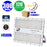 Lot de 8x Projecteurs LED filaires - Série ELITE - 300 Watts - 36 000 Lumens - 120 Lumens / Watt -  Angle 140x70° - IP67 - Protection à l'impact IK08 - 37 x 27 x 4 cm - Couleur 4500k