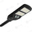 Solaire - Luminaire LED pour Candélabre / Lampe de rue et parking - Série VIEW V2 - 120 Watts - 1200 Lumens - Angle 140*70° - IP65 - Lampe 41 x 23 x 5 cm - Panneau MONOCRISTALLIN - 30 x 21 cm - Détecteur de mouvement - 6000k - Tube d'insertion 45mm