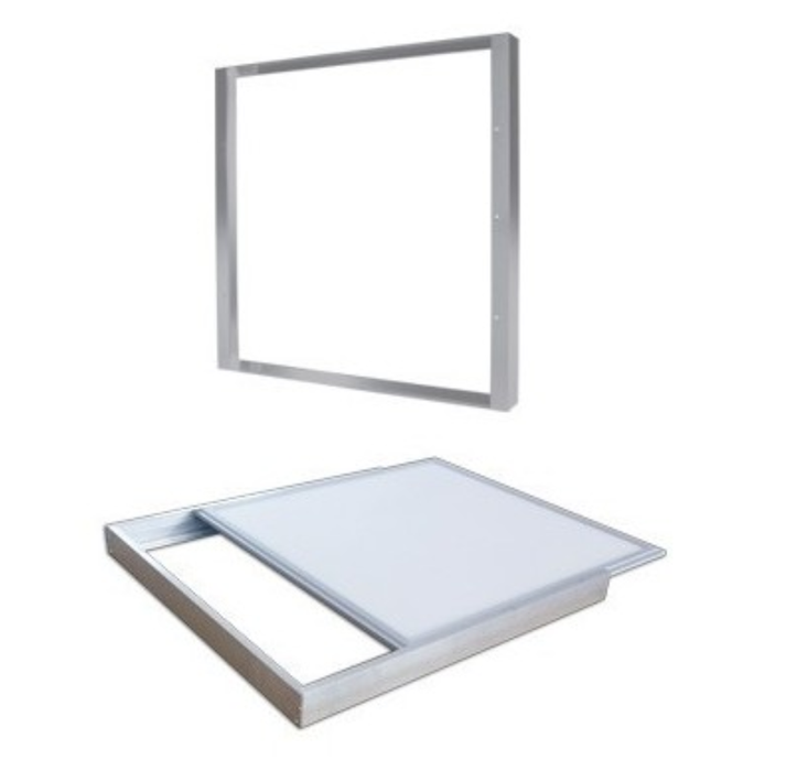 Lot de 5x Modules d'encastrement plafonds 60 x 60 cm couleur Blanc - Pour Dalles LED série AMBITION