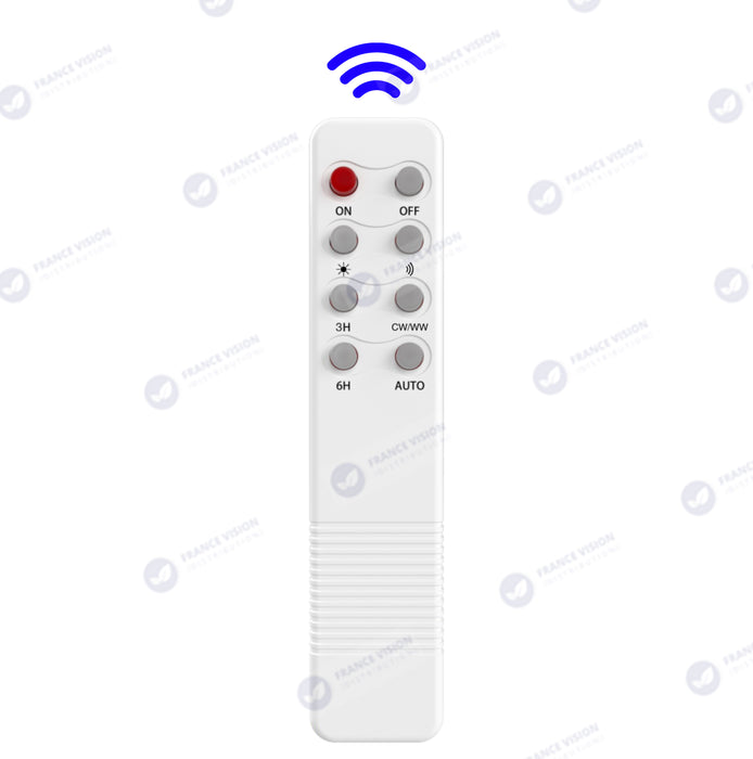 Lot de 6x Luminaires LED pour Candélabre / Lampe de rue et parking - Série VIEW V3 CCT (Couleur Changeante en Température) - 800 Watts - 3500 Lumens - Angle 140*70° - IP65 - Lampe 72 x 25 x 5 cm - Panneau MONOCRISTALLIN 61 x 23 cm - Détecteur de mouvement