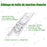 Pack de 20x Reglettes LED étanches 150cm - Série CONNECT - CCT (Couleur Changeante en Température) - 60 Watts - 8400 Lumens - 140 Lumens/watt - 120°  - IP65 - 148 x 7 x 6 cm - Transformateur Flicker Free - Branchement en Série Possible - Garantie 3 ans