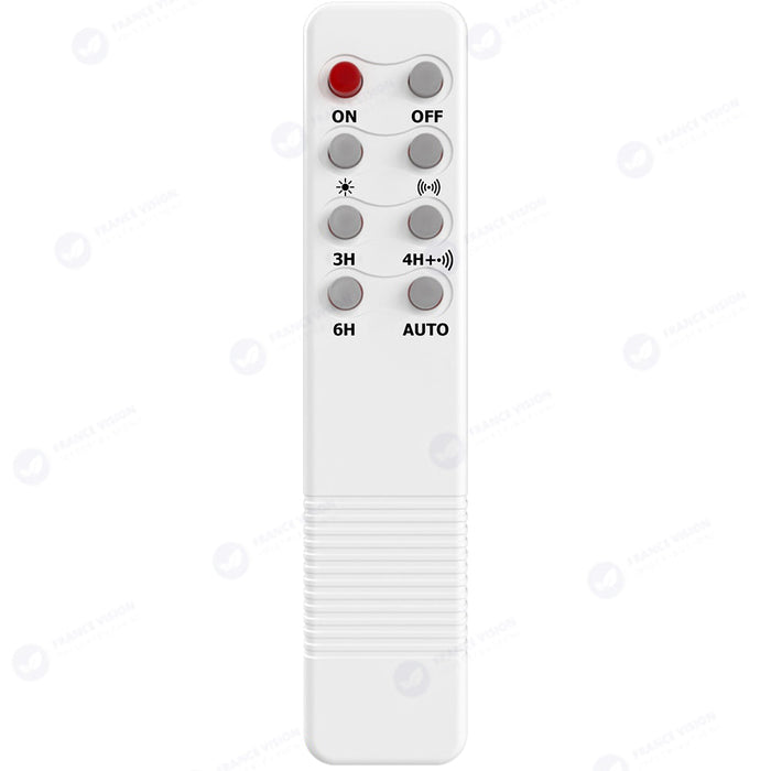 Projecteur LED solaire - Série SECURITY V2 - 250 Watts - 1500 Lumens - Angle 90° - IP65 - Lampe 26 x 21 x 4 cm - Panneau solaire MONOCRISTALLIN 30 x 21 x 2 cm - Avec détecteur de mouvement - Avec télécommande - Support ajustable - 6000k
