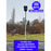 Lot de 5x Lampadaires solaires extérieurs de rue / parking - Série POWER ULTRA - Rendu 200 Watts - 2000 lumens - 180° - IP65 - 46 x 36 x 8 cm - Avec capteur crépusculaire - Télécommande - Avec détecteur de mouvement - Diamètre tube d’insertion 45 mm