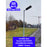 Lampadaire solaire extérieur de rue / parking - Série POWER ULTRA - Rendu 200 Watts - 2000 lumens - 180° - IP65 - 46 x 36 x 8 cm - Avec capteur crépusculaire - Télécommande - Avec détecteur de mouvement - Diamètre tube d’insertion 45 mm