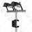 Carton / Lot de 4x Projecteurs de stade - Série ROUND V2 - 500 Watts -  95 000 Lumens - 190 Lumens/Watt - Angle 20° /  30° / 45° / 60° au choix - IP66 - 59 x 51 x 26 cm - 3000k à 6500k - Dimmable - Transformateur SOSEN - Garantie 5 ans