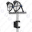 Projecteur de stade - Série ROUND V2 - 500 Watts -  95 000 Lumens - 190 Lumens/Watt - Angle 20° /  30° / 45° / 60° au choix - IP66 - 59 x 51 x 26 cm - 3000k à 6500k - Dimmable - Transformateur SOSEN - Garantie 5 ans