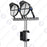 Carton / Lot de 4x Projecteurs de stade - Série ROUND V2 - 500 Watts -  95 000 Lumens - 190 Lumens/Watt - Angle 20° /  30° / 45° / 60° au choix - IP66 - 59 x 51 x 26 cm - 3000k à 6500k - Dimmable - Transformateur SOSEN - Garantie 5 ans