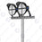 Projecteur de stade - Série ROUND V2 - 1000 Watts -  180 000 Lumens - 180 Lumens/Watt - Angle 20° /  30° / 45° / 60° au choix - IP66 - 70 x 65 x 26 cm - 3000k à 6500k - Dimmable - Transformateur SOSEN - Garantie 5 ans