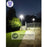 Lampe solaire pour extérieur - Série OVNI BASIC - 250 Watts - 1900 lumens - Angle 360° -  IP65 - Diamètre tube d'insertion 80 mm - Avec détecteur de mouvement - Avec télécommande - Contrôleur MPPT - Couleur d'éclairage 3000K