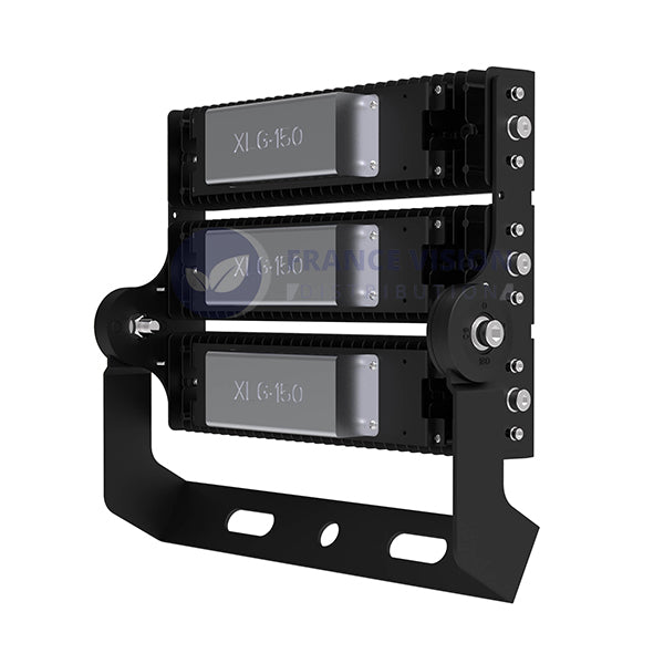 Carton / Lot de 5x Projecteurs haute puissance LED de stade - Série EXCEPTION - 400 Watts - 60 000 Lumens - 150 Lumens/Watt - Angle 20°/40°/60°/90° au choix - 44 x 38 x 11 cm - IP66 - IK08 - 2700k à 6500k - Transformateur Meanwell- Garantie 5 ans