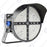 Carton / Lot de 4x Projecteurs de stade - Série ROUND V2 - 500 Watts -  95 000 Lumens - 190 Lumens/Watt - Angle 20° /  30° / 45° / 60° au choix - IP66 - 59 x 51 x 26 cm - 3000k à 6500k - Dimmable - Transformateur SOSEN - Garantie 5 ans