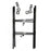 Base de fondation entraxe latéral 200MM  pour mât (Mât STANDARD V1 EVO / V2 EVO / V3 EVO / V4 EVO)