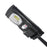 Lampe de rue solaire - Série CYCLOPE - Rendu lumineux 80 Watts - Angle éclairage 180 ° - IP67 - 25 x 14 x 4 cm - Avec capteur crépusculaire – Support mural intégré – Couleur 6000K