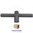 Carton / Lot de 10x Doubles têtes de mât en ligne - Insertion mât diamètre 80mm / Support 60mm