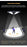 Palette de 14x Lampes solaires pour extérieur - Série OVNI - Version HERCULE 500 - Rendu lumineux 500 Watts - 2200 lumens – Angle 360° - Diamètre tube d'insertion 60 / 76 mm - Avec détecteur de mouvement – Capteur crépusculaire - Avec télécommande - 4000k
