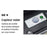 Palette de 14x Lampes solaires pour extérieur - Série OVNI - Version HERCULE 500 - Rendu lumineux 500 Watts - 2200 lumens – Angle 360° - Diamètre tube d'insertion 60 / 76 mm - Avec détecteur de mouvement – Capteur crépusculaire - Avec télécommande - 4000k