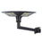 Lampe solaire pour extérieur - Série OVNI - Version HERCULE 400 - Rendu lumineux 400 Watts - 2000 lumens - Angle 360° - IP65 - Diamètre tube d'insertion 60 / 76mm - Avec détecteur de mouvement – Capteur crépusculaire - Avec télécommande - 6000k