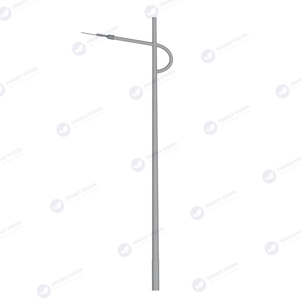 Lampe de rue filaire - Série FLEX V2 - 100 Watts - 13 000 Lumens - 130 Lumens/Watt - IP65 - IK09 - Angle 140x70° - 54 x 17 x 2 cm - 6000k – Angle rotatif ajustable - Tube d'insertion 50/60mm - Garantie 5 ans