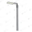 Lampe de rue filaire - Série FLEX V2 - 100 Watts - 13 000 Lumens - 130 Lumens/Watt - IP65 - IK09 - Angle 140x70° - 54 x 17 x 2 cm - 6000k – Angle rotatif ajustable - Tube d'insertion 50/60mm - Garantie 5 ans