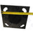 Mât / Poteau pour lampe de rue - Série STANDARD V1 - 3 mètres - Entraxe latéral des trous 160mm - Couleur Noir