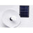 Plafonnier Solaire avec ampoule - Série ILLUMINE - Rendu lumineux 50 Watts - Double couleur d'éclairage 3000K / 6000K - IP65 - Câble 5 mètres - Autonomie 15 heures - Télécommande