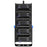 Lot de 4x Projecteurs haute puissance LED de stade - Série EXCEPTION - 1250 Watts - 187 500 Lumens - 150 Lumens/Watt - Angle 15°/30°/45°/60°/90°/120° au choix - 46 x 106 x 18 cm - IP66 - IK08 - Transformateur Meanwell- Garantie 5 ans