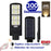 Lampe de rue solaire - Série POWER V300 - Rendu lumineux 300 Watts - Angle 120° - 78 × 9 × 27 cm - IP65 - Avec télécommande - Avec détecteur de mouvement - Avec capteur crépusculaire - 3000k - Diamètre tube d’insertion 45 mm