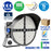 Carton / Lot de 4x Projecteurs de stade - Série ROUND V2 - 600 Watts -  108 000 Lumens - 180 Lumens/Watt - Angle 20° /  30° / 45° / 60° au choix - IP66 - 59 x 51 x 26 cm - 3000k à 6500k - Dimmable - Transformateur SOSEN - Garantie 5 ans