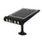 Projecteur / Lampe de sécurité solaire LED multifonctionnelle - Série SNIPER – Rendu lumineux 80 Watts - Angle 120° - IP65 - 26 x 21 x 7 cm – Détachable – 7 types d’installations - Avec détecteur de mouvement – Couleur éclairage 6000k