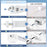 Pack de 6x Réglettes LED étanches connectables - Série EASY-LINK - Version POWER - Puissance ajustable 30 / 40 / 50 / 60 Watts - 8400 Lumens - 140 Lumens/Watt - 150 x 7 x 6 cm - Angle 120° - IP65 - 4000K - Transformateur OSRAM - Garantie 5 ans