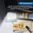 Carton / Lot de 2x Projecteurs LED solaires - Série WARRIOR - 800 Watts - Angle 120° - Lampe 39 x 30 x 8 cm - Panneau solaire 67 x 45 cm - IP67 - Avec télécommande - Dernière génération Solaire - Couleur éclairage 4000K
