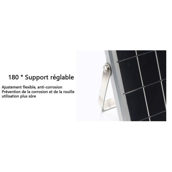 Plafonnier Solaire avec ampoule - Série ILLUMINE - Rendu lumineux 50 Watts - Double couleur d'éclairage 3000K / 6000K - IP65 - Câble 5 mètres - Autonomie 15 heures - Télécommande