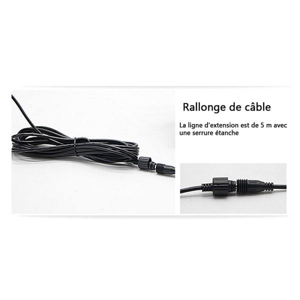 Plafonnier Solaire avec ampoule - Série ILLUMINE - Rendu lumineux 50 Watts - Double couleur d'éclairage 3000K / 6000K - IP65 - Câble 5 mètres - Autonomie 15 heures - Télécommande