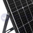 Projecteur LED solaire - Série SECURITY V1 - Rendu lumineux 150 Watts - 1500 lumens - Angle 120° x 60° - IP65 - 6000k - Lampe 14 x 15 x 3 cm - Panneau solaire monocristallin ajustable 22 x 18 x 2 cm - Détecteur Infrarouge - Télécommande